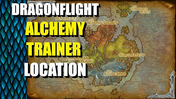 Dragonflight - Alchemy Trainer - Dragon Isles - World of Warcraft