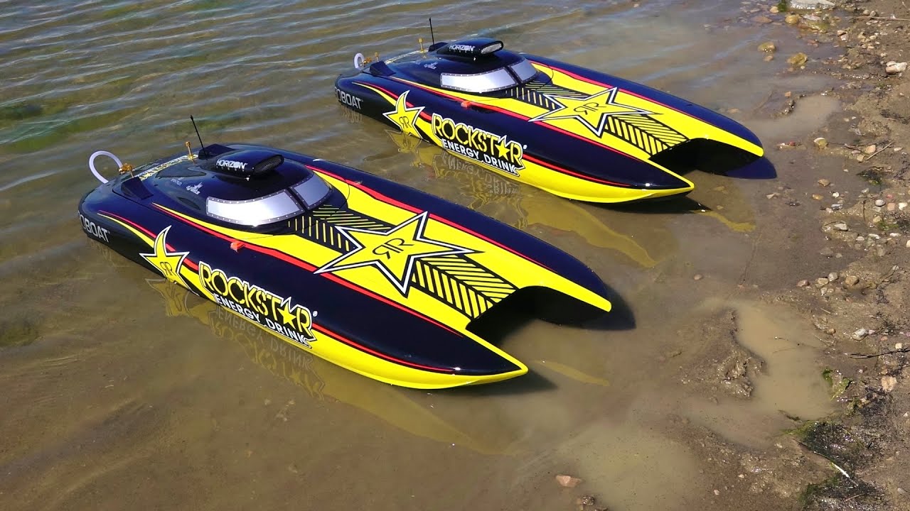 gas catamaran rc boat