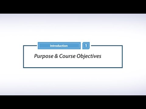 Purpose and Course