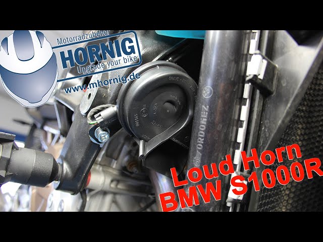 Laute Hupe - loud horn for BMW S1000R (2021- ) by HORNIG 