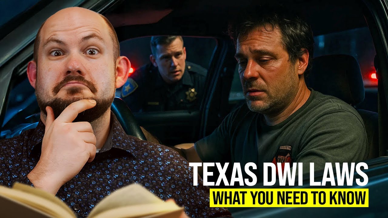 Texas DWI Laws - What You Need to Know - YouTube