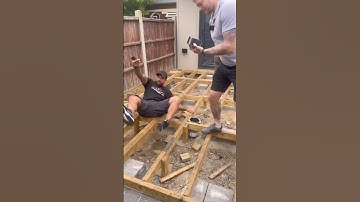 How To Protect Your Deck Frame #likeapro #diy #howto  #shorts