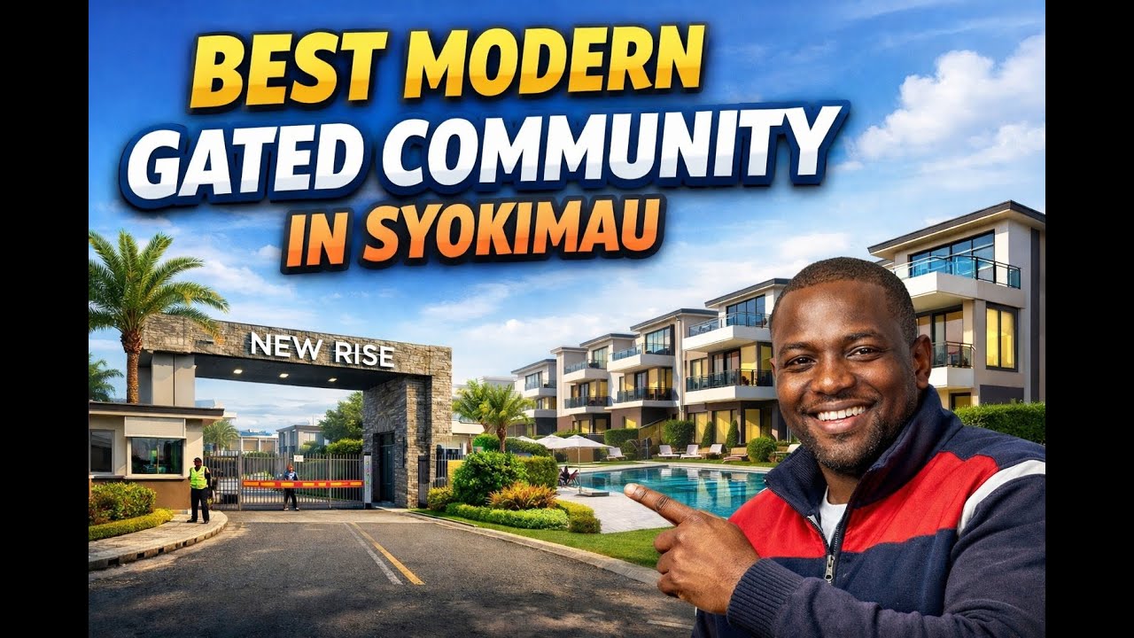 THIS IS ONE OF THE BEST MODERN GATED COMMUNITY IN SYOKIMAU