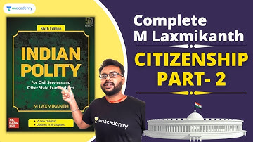 BPSC Polity Complete Polity By M. Laxmikant for MPPSC | CITIZENSHIP PART - 2 | BPSC | Aditya Sir