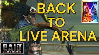Returning To Live Arena After Over A Month... Raid Shadow Legends