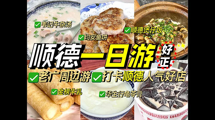 顺德探店！走遍大良容桂边走边吃&打卡好味网红煲仔饭！跟我一起在顺德吃喝一天！ - 天天要闻