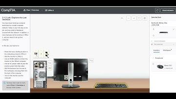 CompTIA Lab: 2.1.2 Explore the Lab Interface
