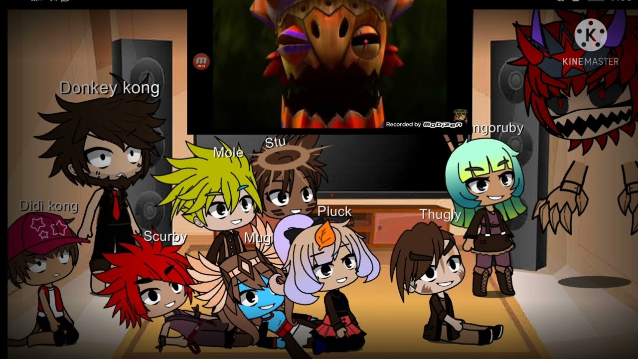 donkey kong reacts to returns bosses part 3