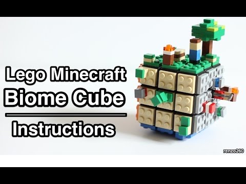 lego minecraft magma cube instructions