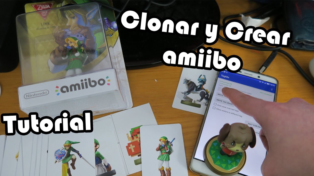 TUTORIAL COMO CREAR O CLONAR TUS PROPIOS AMIIBO - Craker Mc