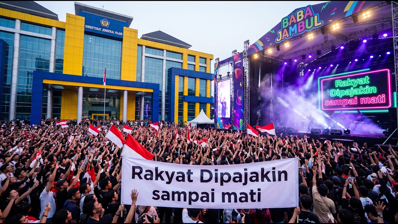 Nekat konser di Kantor Pajak! - Rakyat Dipajakin Sampai Mati 🔥 Lagu Viral 2026