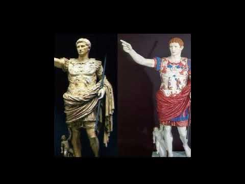 Как изначально выглядели античные статуи? - YouTube