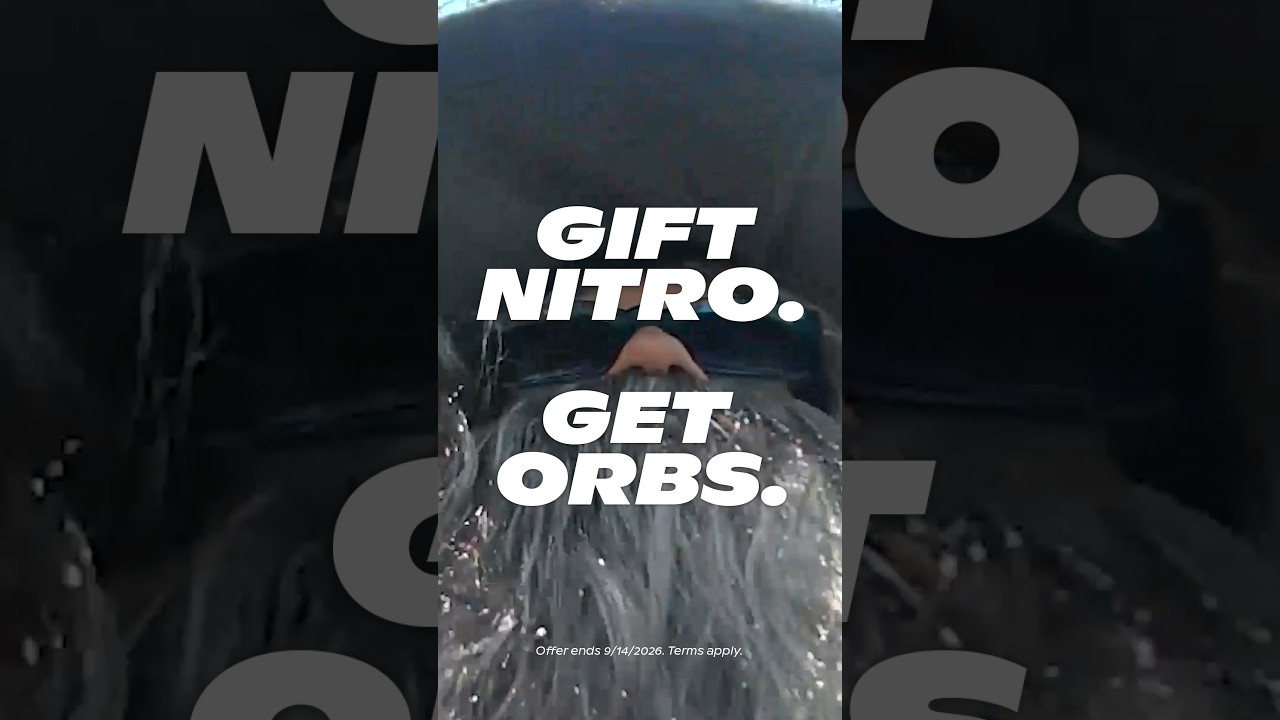 Gift Nitro, Get Orbs