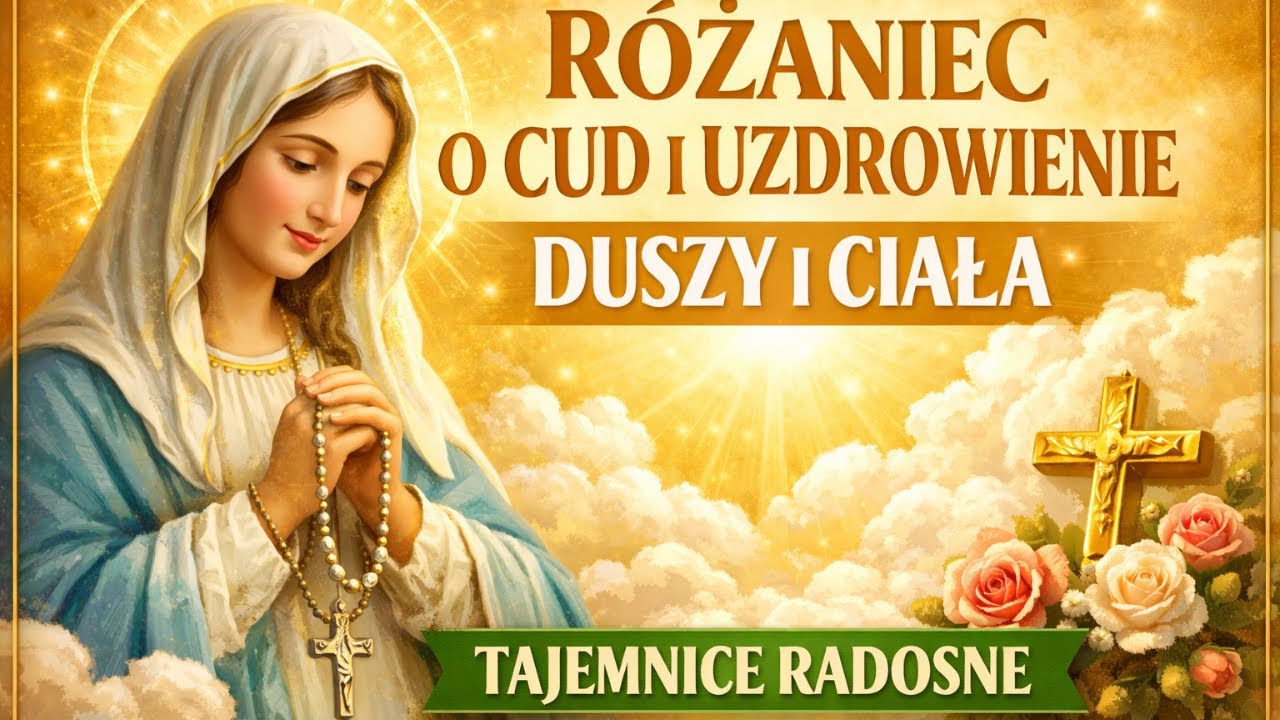  Róźaniec o cud i uzdrowienie duszy i ciala. Modlitwa codzienna
