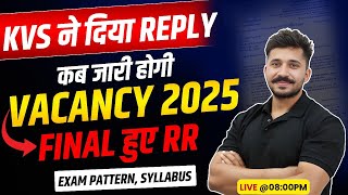 Kvs New Vacancy 2025 Syllabus Exam Pattern Paper Online Offline Kvs Prt ...