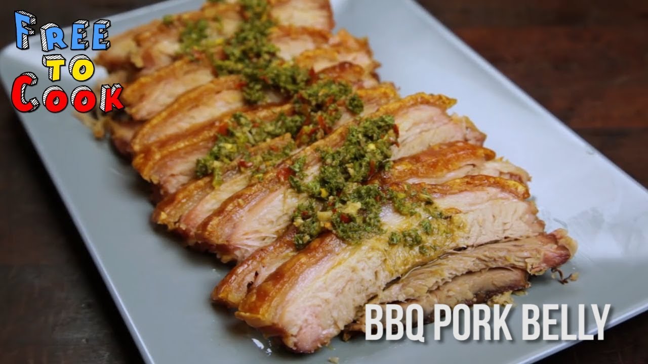 How to Cook BBQ Pork Belly (Quickie) YouTube