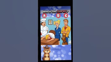 who is the culprit #riddlejourney #funny #commonsenseriddles #animated #quiz #riddles