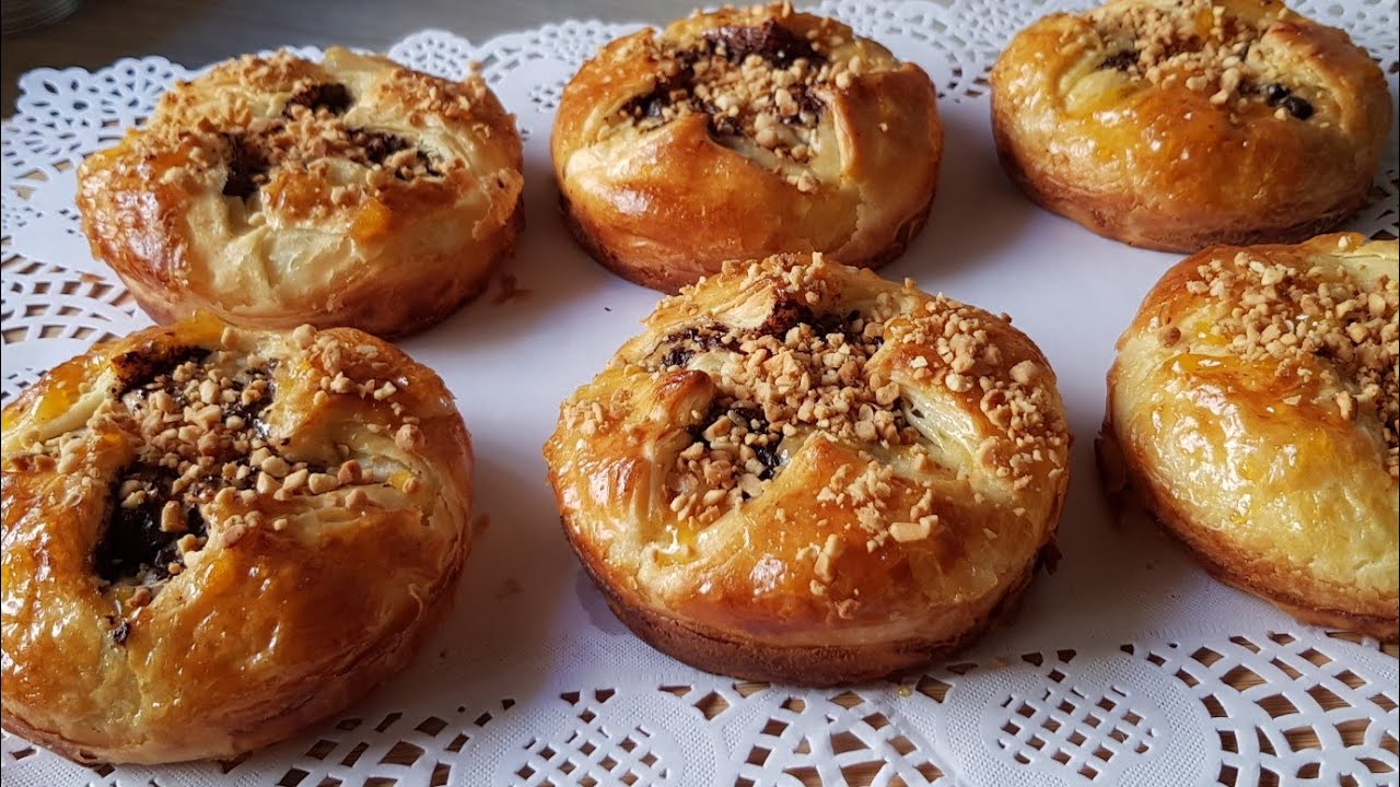 بدون بيض‼️وجديهم بشكل جديد للفطور او الكوتي هشاش مورقين بابسط المقادير ديال تحمارالوجه شهوة منهم