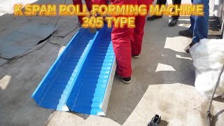 305 ABM K SPAN ROLL FORMING MACHINE