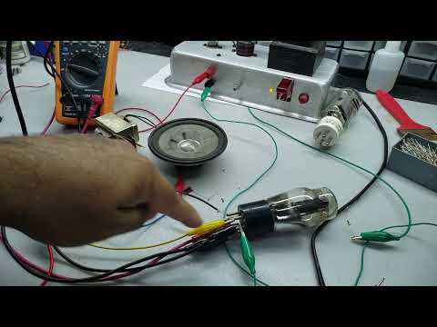 Valve behaving like a MOSFET!! Testing the RCA radio valves on a bench, ONE by ONE!
