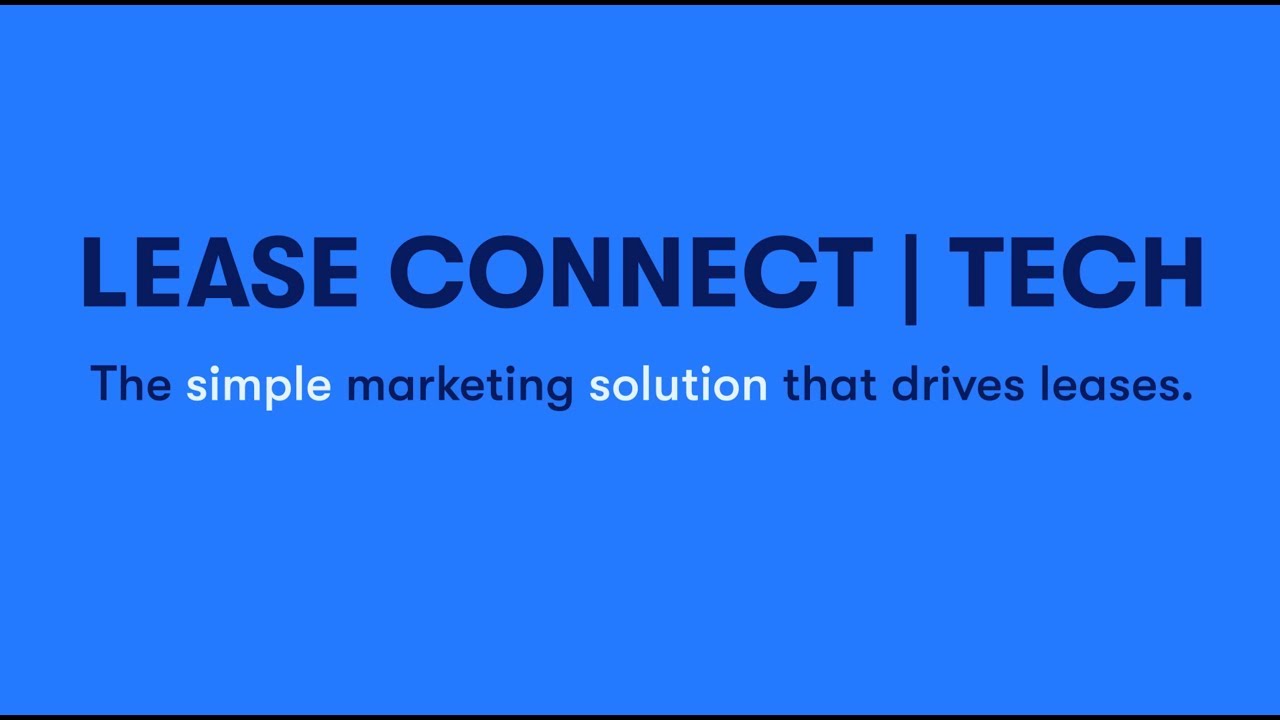 Lease Connect | Tech - How It Works - YouTube