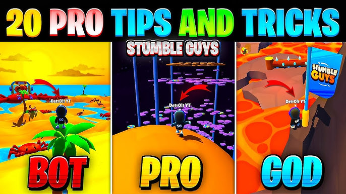 Stumble Guys Map Guide - The Best Tips and Tricks for Winning Every Round