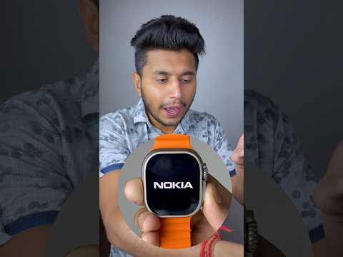 NOKIA Logo to APPLE Logo Code in Apple Watch Ultra on 2023✅