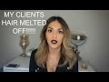 My Clients Hair Melted Off! My Crazy Salon Experience Story | Brenda Manalac