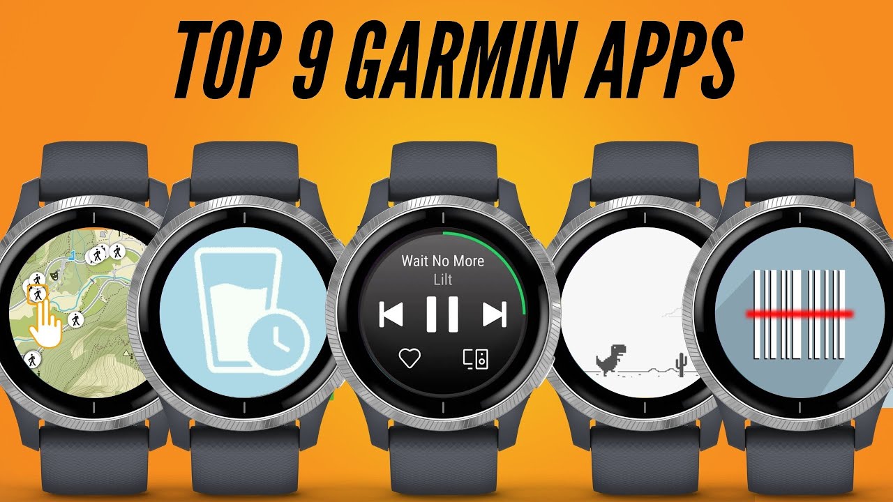Melhores Apps Garmin Forerunner, Fenix, Venu e Vivoactive - YouTube