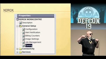 DEF CON 19 Hacking Conference Presentation By   Deral Heiland   From Printer To Pwnd Leveraging Multifunction Printers During Penetration Testing   Video