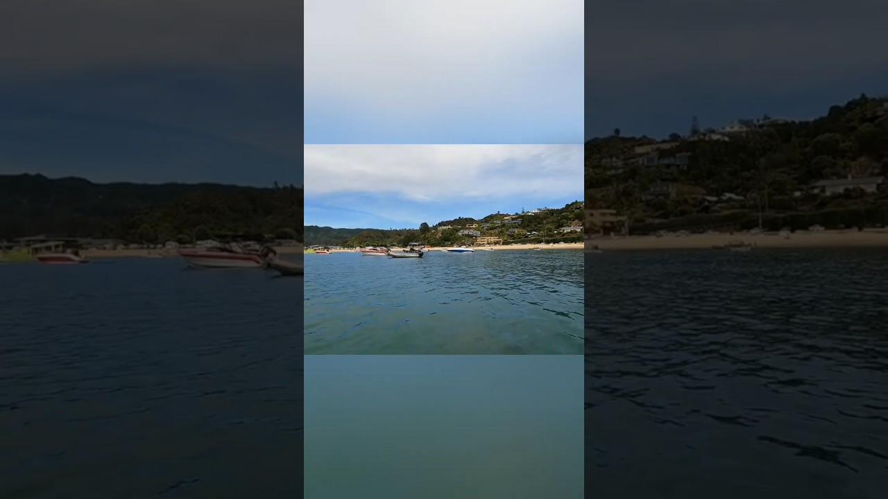 Unforgettable Cruise, Kaiteriteri Beach! #shorts #boating #beach #ocean#adventure #gopro