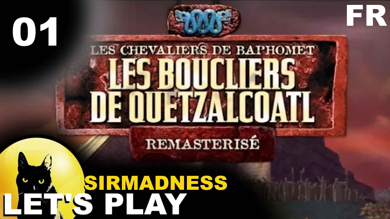 Les Chevaliers De Baphomet II – Les Boucliers De Quetzalcoatl – CD1 PC – Jeu Complet