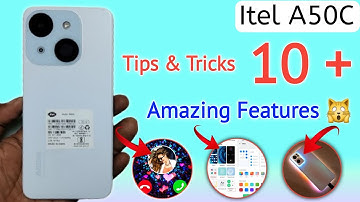 ITEL A50C 5g Top 10+ Special Features || Tips & Tricks|| Hidden Features ⚡⚡