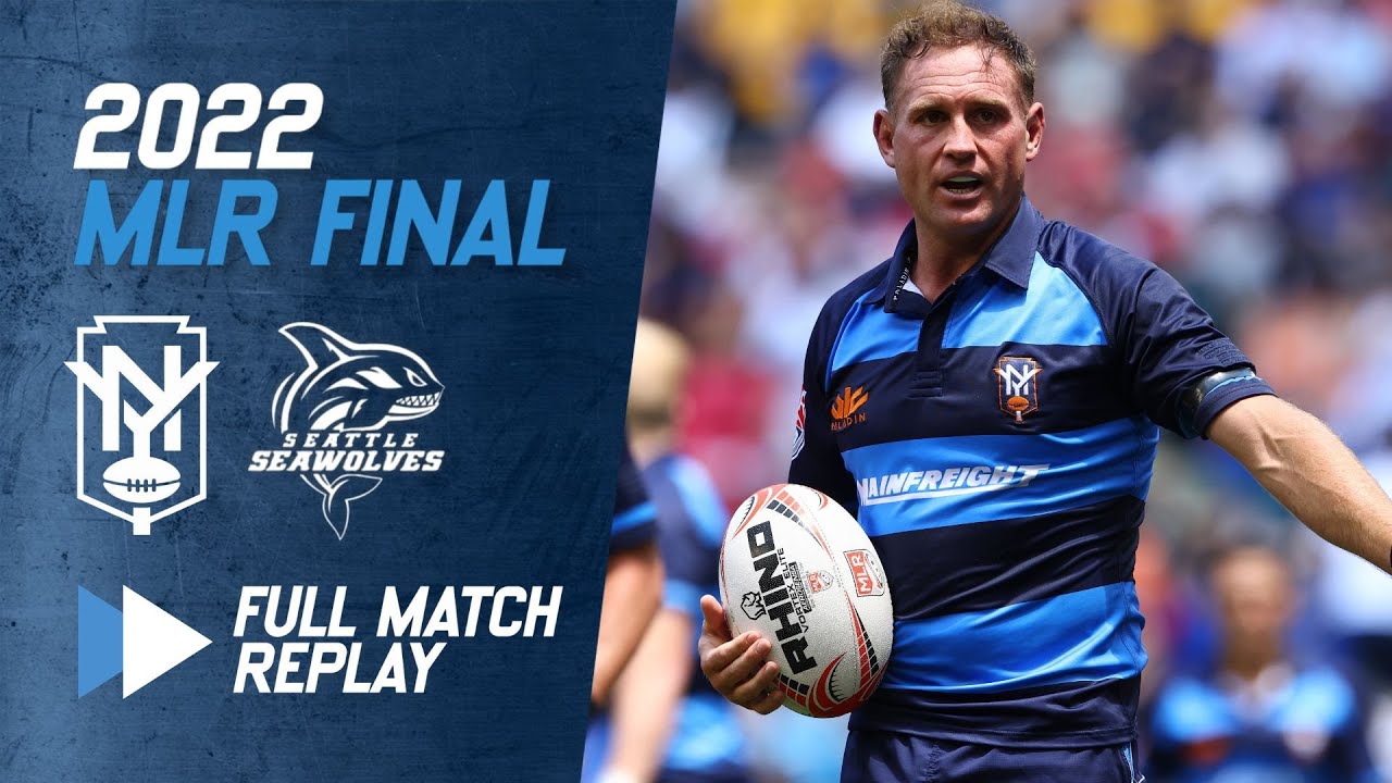 2022 MLR Final Rugby New York vs Seattle Full Match Replay