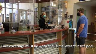 Recreation Center Reopening Inside Video March 2021
