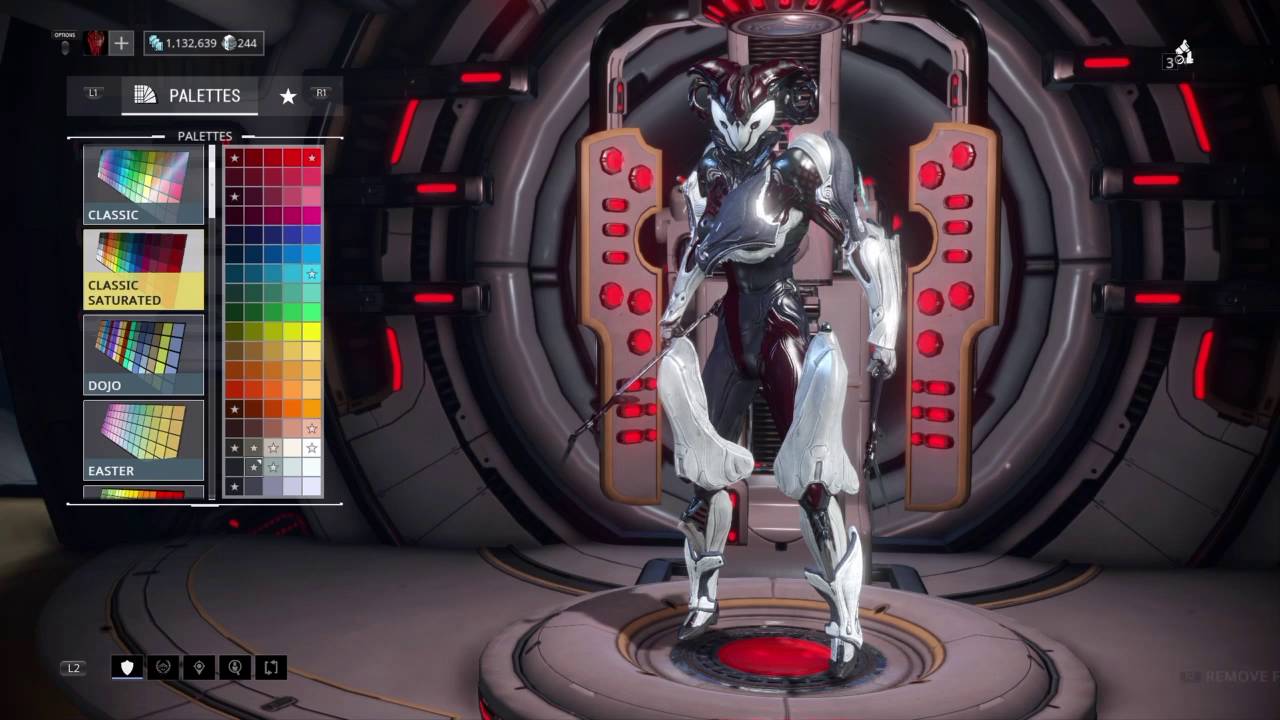 Warframe Mirage Fashion frame Showcase YouTube