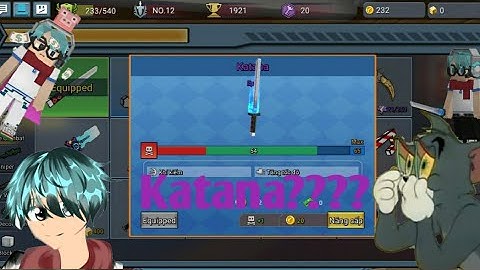 Review Katana in Build and Shoot [BlockmanGo]