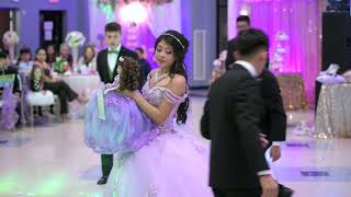 Baile de la última muñeca en una Quinceañera