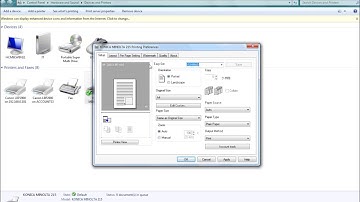 Enable Duplex Printing in KonicaMinolta215