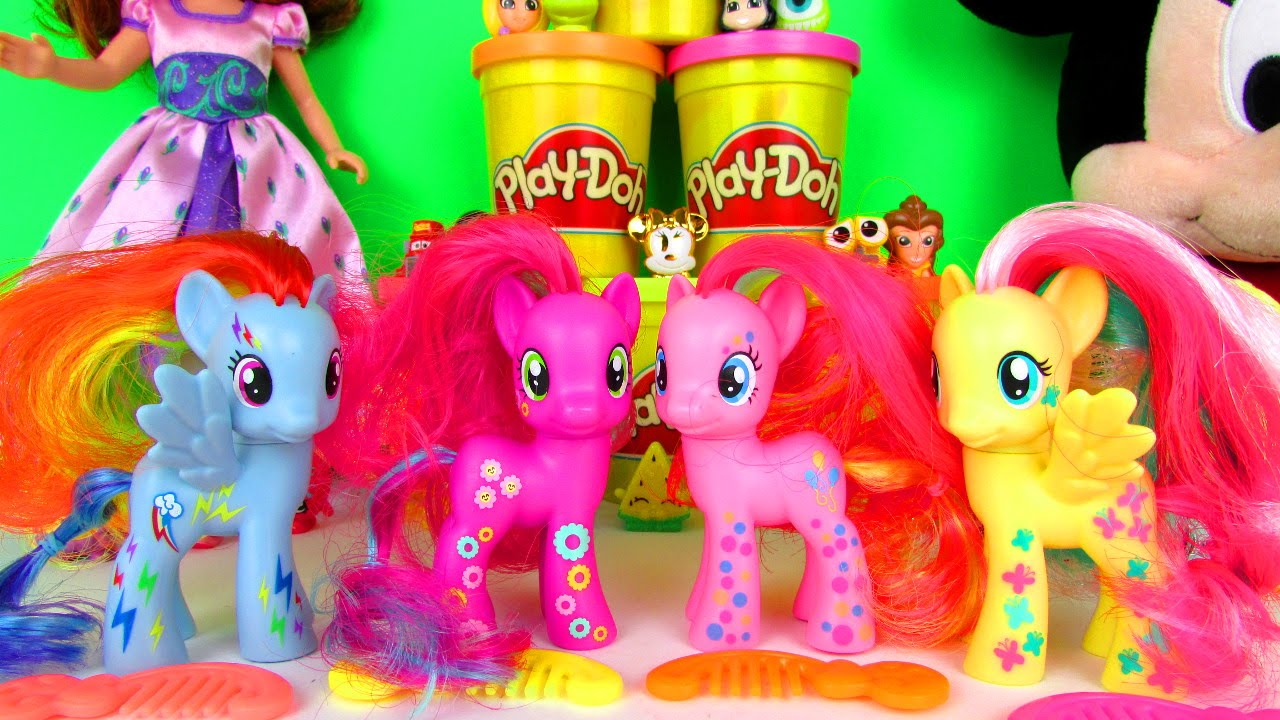My Little Pony Rainbow Power Rainbow Dash With Neon Rainbow Hair