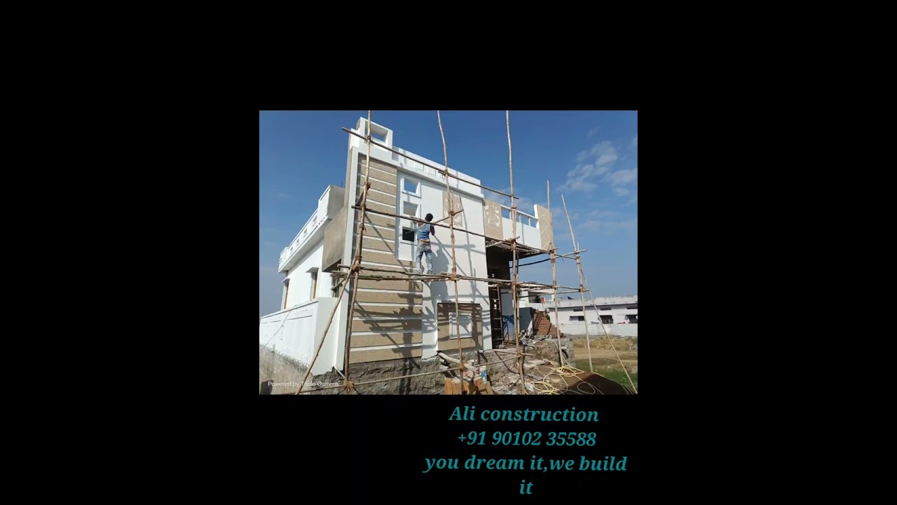 Under construction Pictures of Vijay Nagar Colony house, from June 2022 to January 2023.