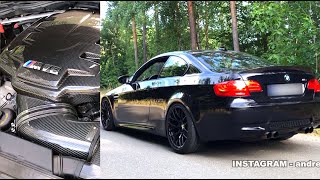 POV 8 BMW E92 M3 V8 Full Eventuri Carbon Plenum Intake Sound Downshifts