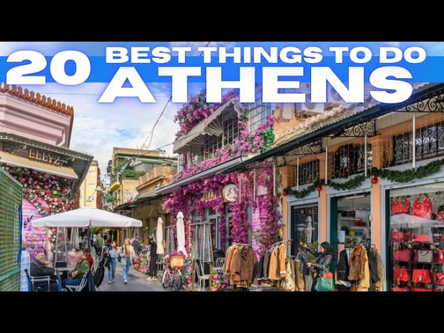 Travel vlog - Best Things To Do in Athens Greece 2025 4K