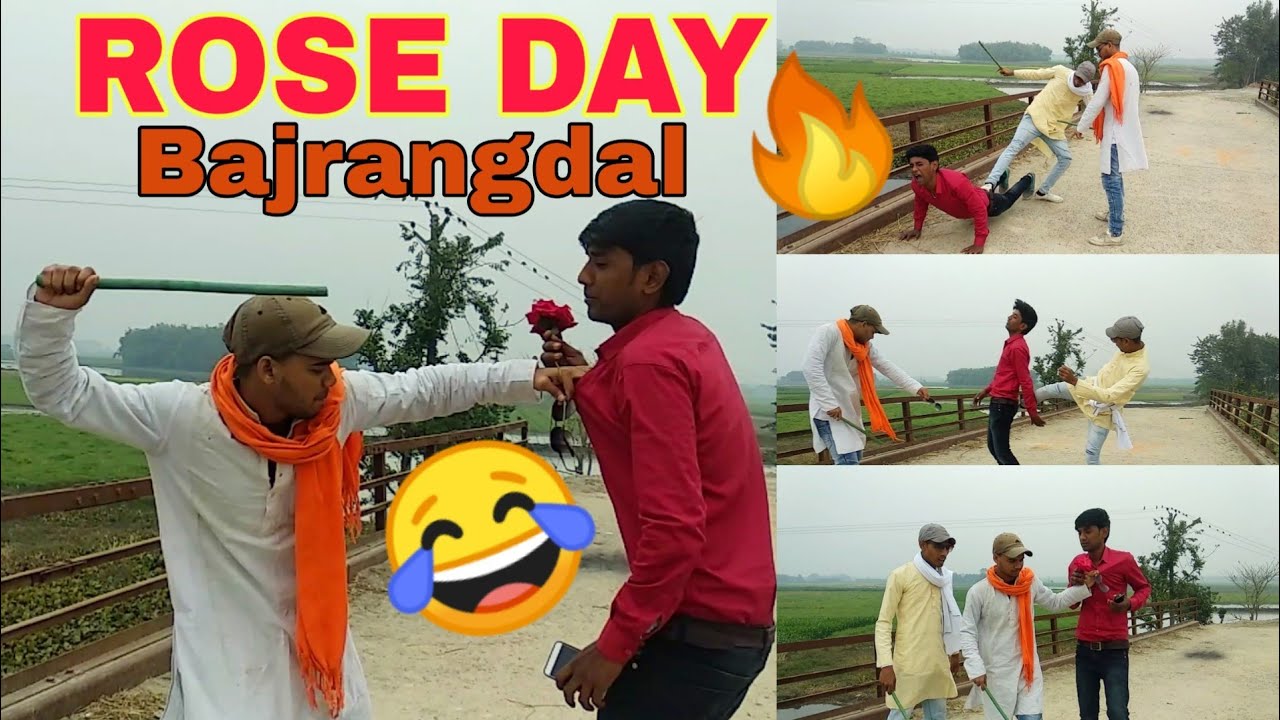 Rose Day | Funny Video | बजरंगदल का खौफ | bihari comedy