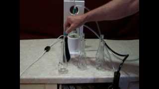 Custom liquid bottling - Using the Allinonewinepump