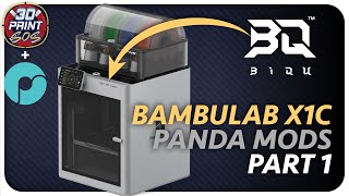 Bambu Lab X1C Gets PANDA MODS! - Part 1 - Live @3DPrintSOS
