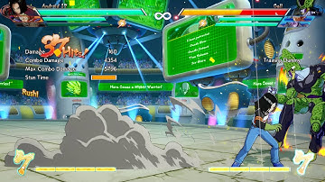 DBFZ Android 17 Easy 5.5K 1 Bar Combo