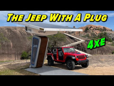 A Wrangler With A Plug!? | 2022 Jeep Wrangler 4xe First Drive