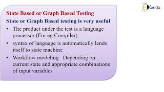 State based testing - Testing Techniques - Software Testing and Quality Assurance