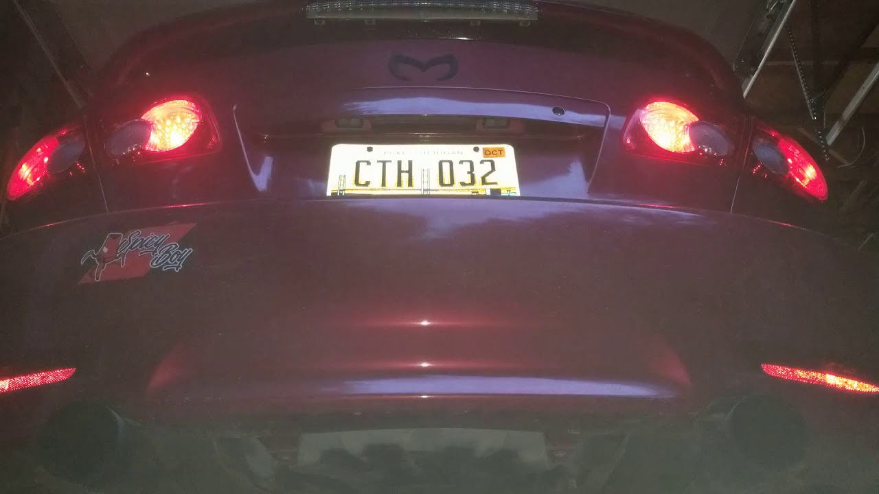 2005 Mazda 6 V6 Muffler and Resonator Delete YouTube